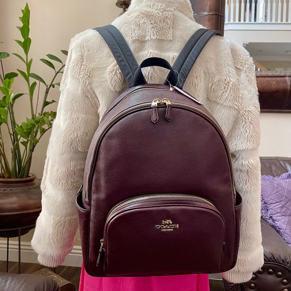 ✅ NEW “COACH” 💯% Authentic Leader Backpack